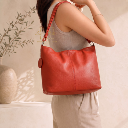 Luna Italian Leather Shoulder & Crossbody Bag