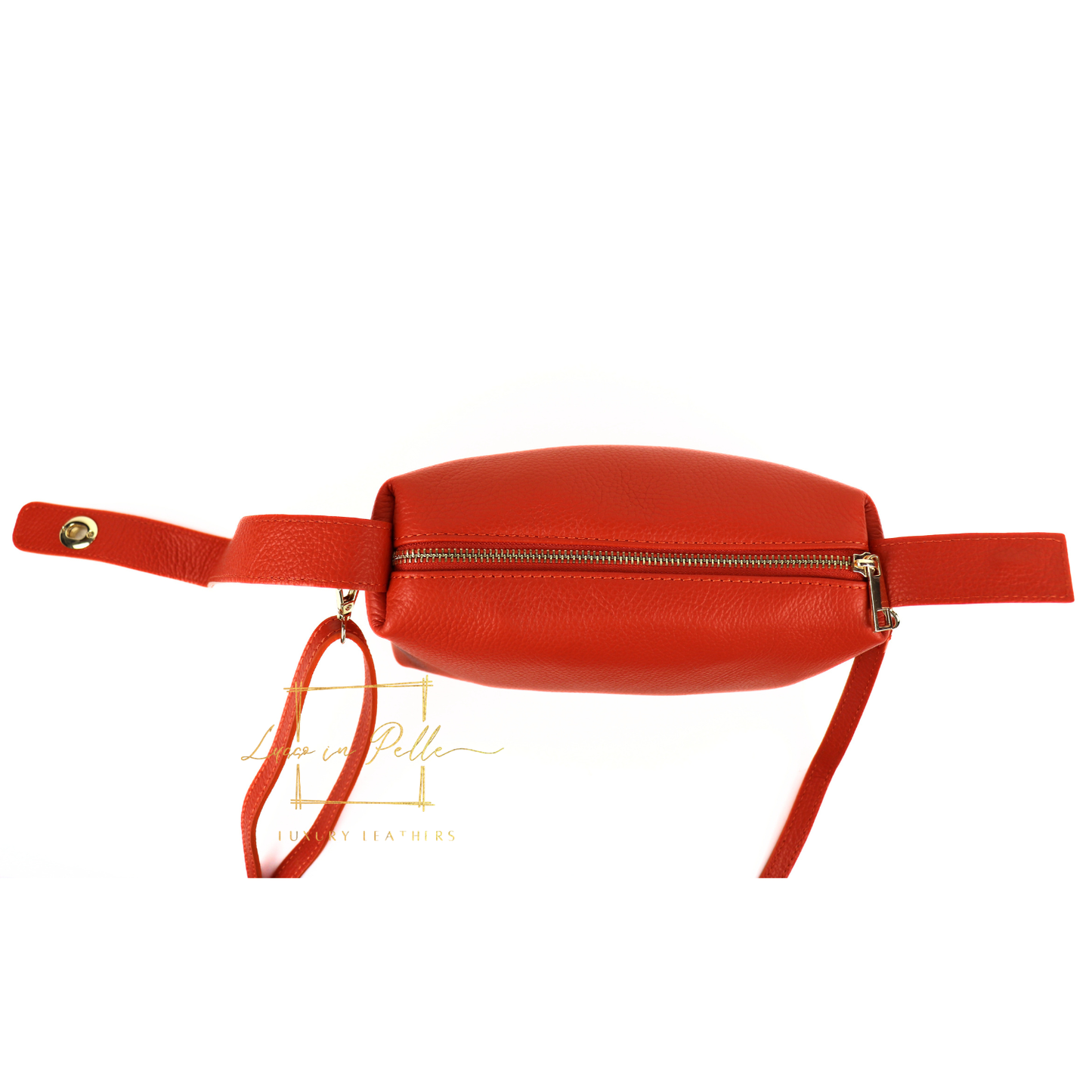 Top Handle Crossbody Leather Bad with Adjustable Detachable Straps