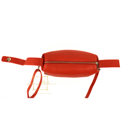 Top Handle Crossbody Leather Bad with Adjustable Detachable Straps