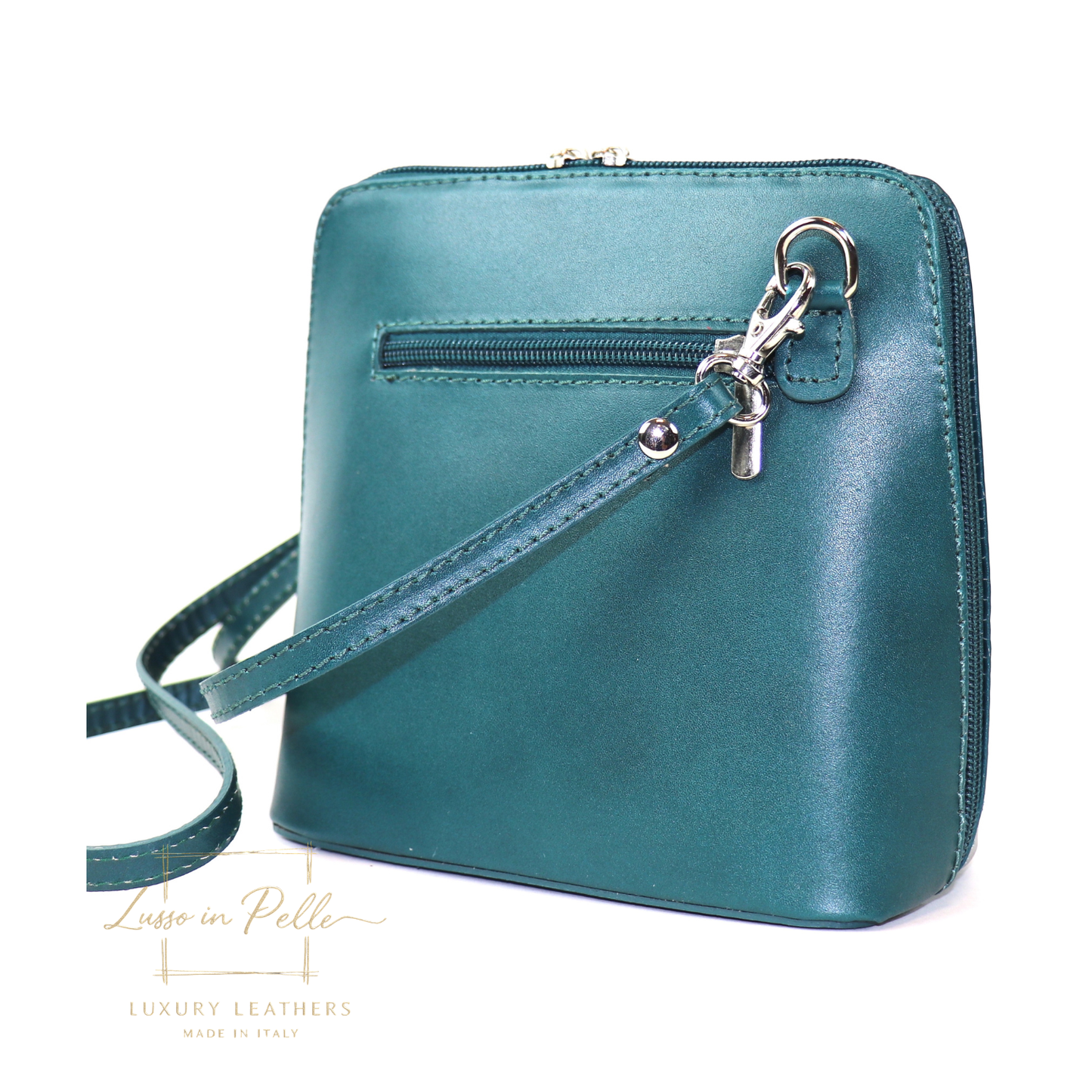Ella Small Leather Crossbody Bag - Elegant Women's Handbag