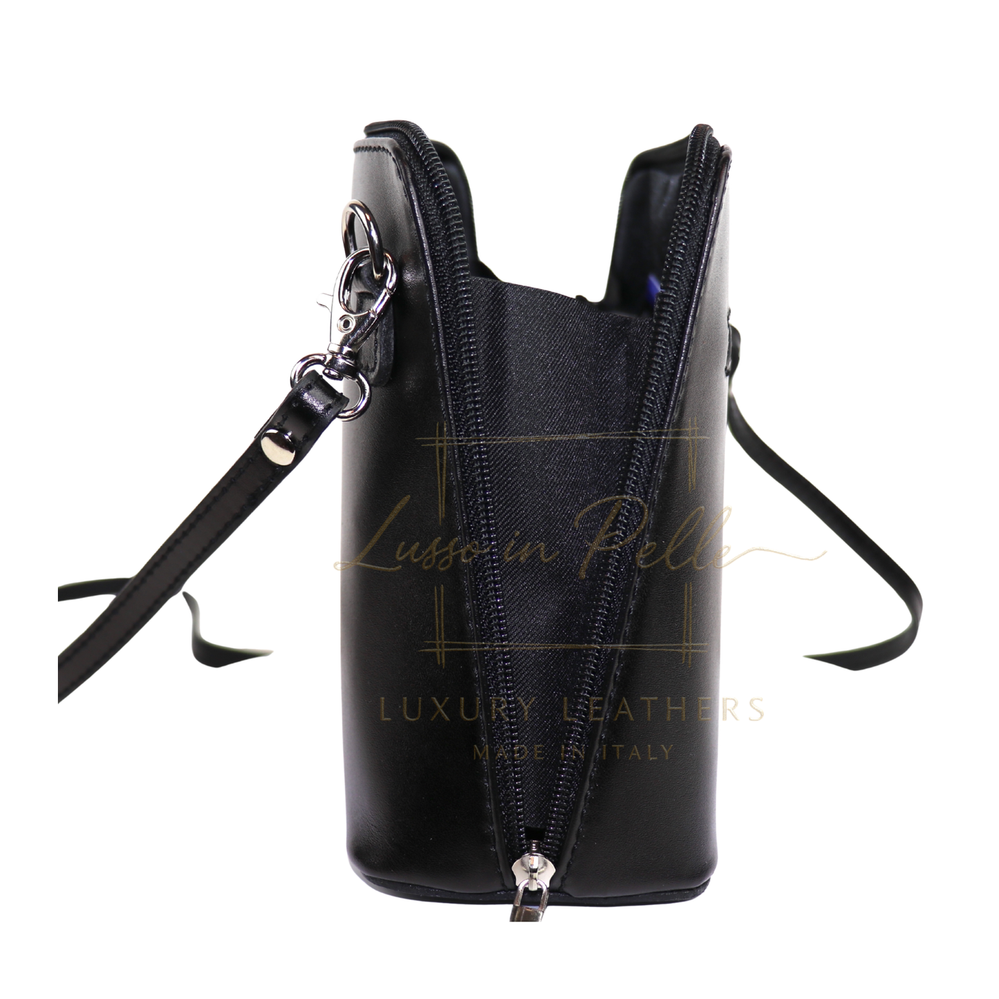 Ella Small Leather Crossbody Bag - Elegant Women's Handbag
