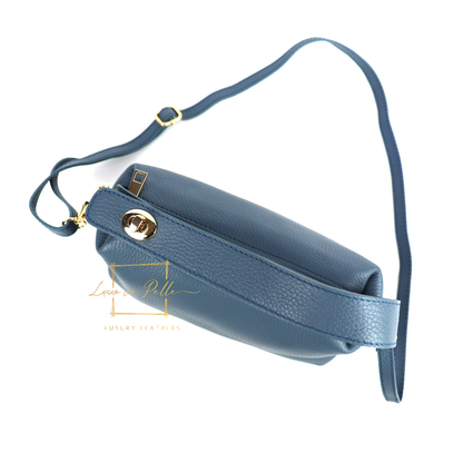 Top Handle Crossbody Leather Bad with Adjustable Detachable Straps