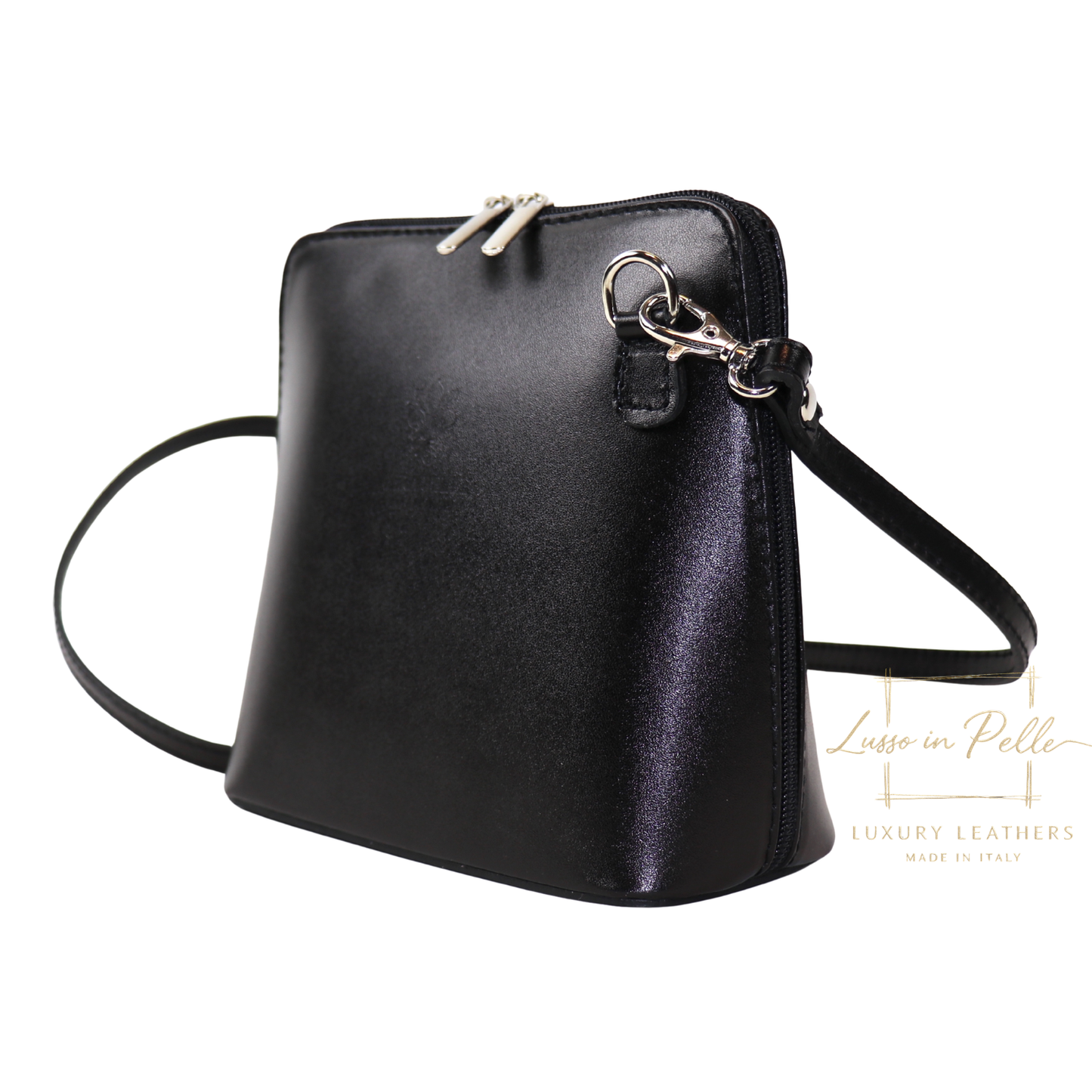Ella Small Leather Crossbody Bag - Elegant Women's Handbag