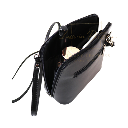Ella Small Leather Crossbody Bag - Elegant Women's Handbag