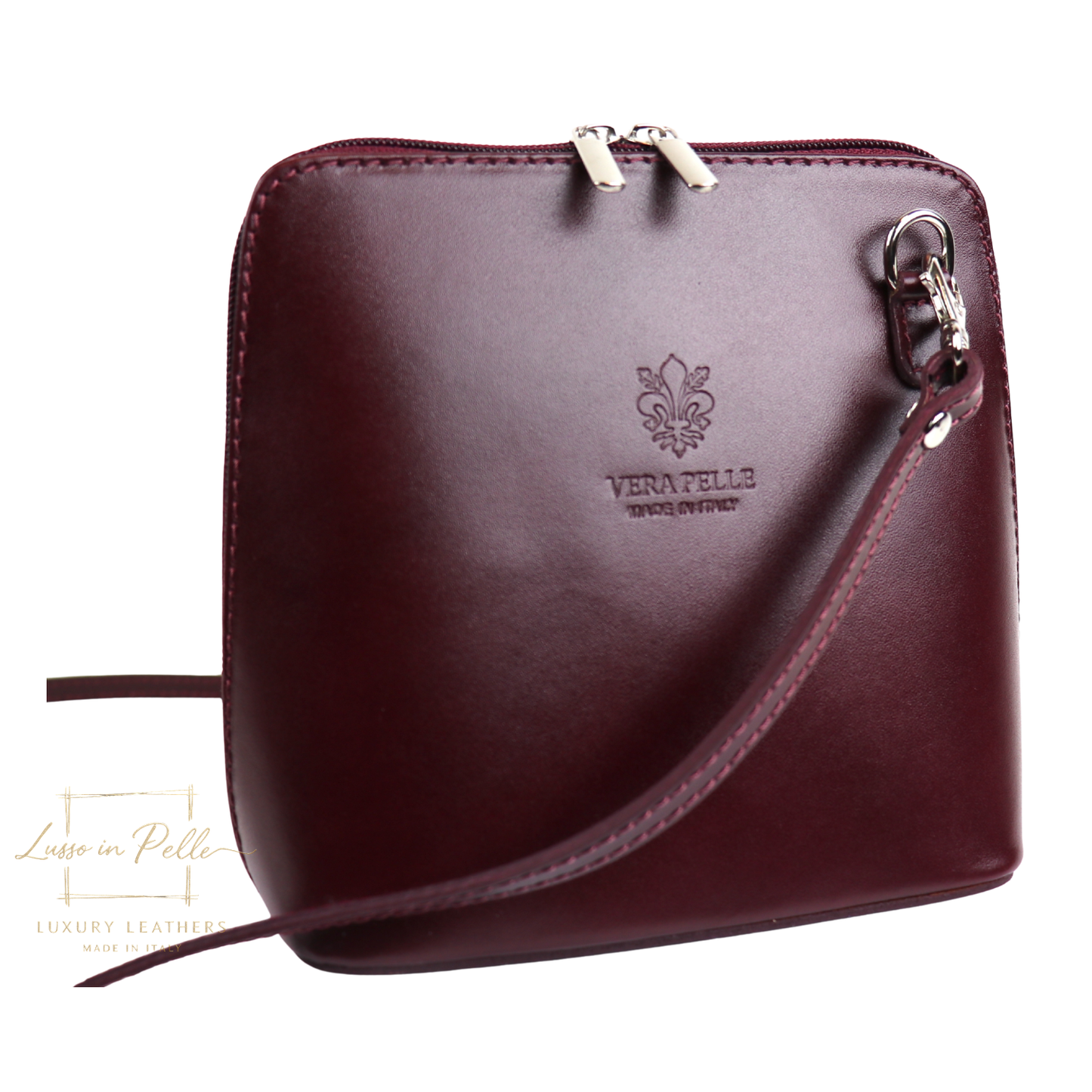 Ella Small Leather Crossbody Bag - Elegant Women's Handbag