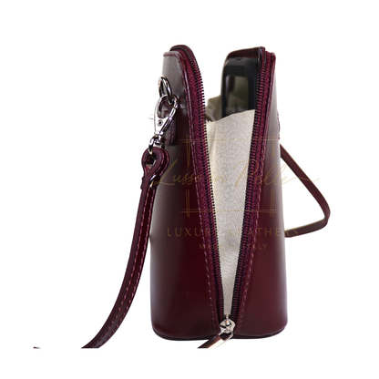 Ella Small Leather Crossbody Bag - Elegant Women's Handbag