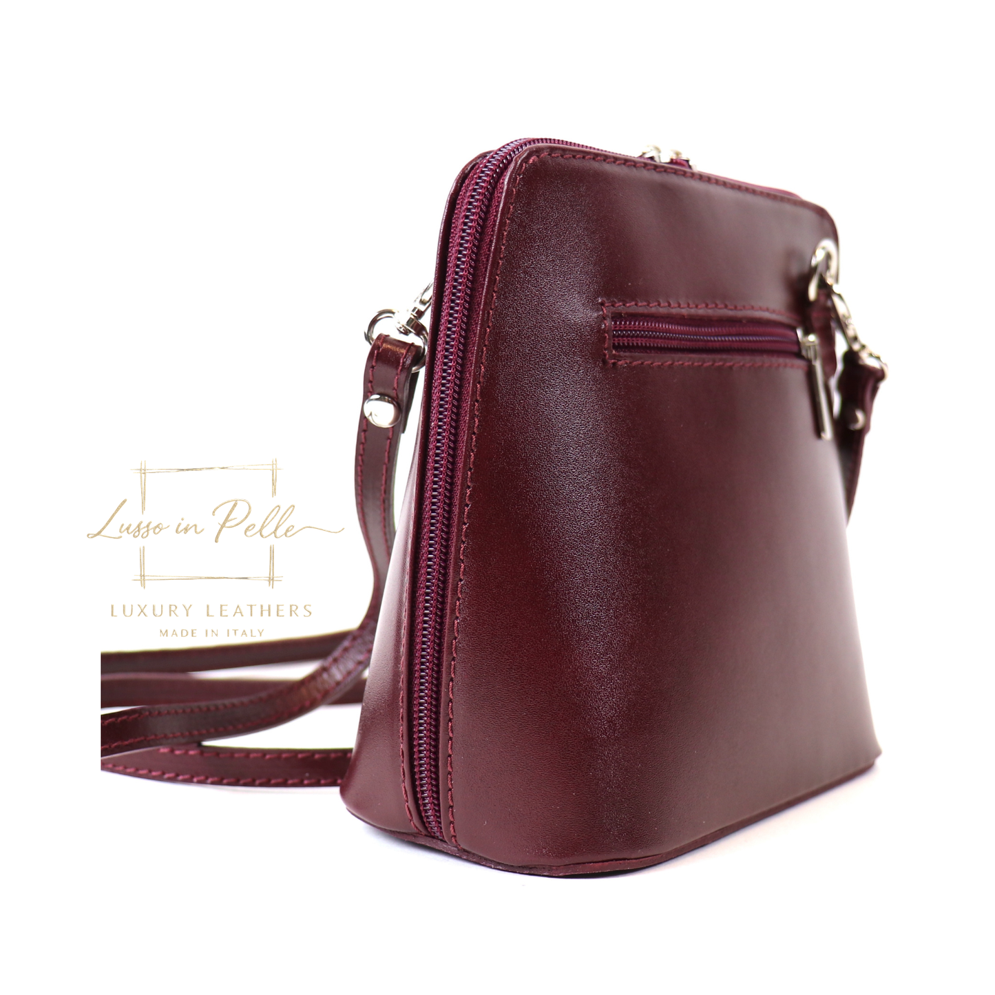 Ella Small Leather Crossbody Bag - Elegant Women's Handbag