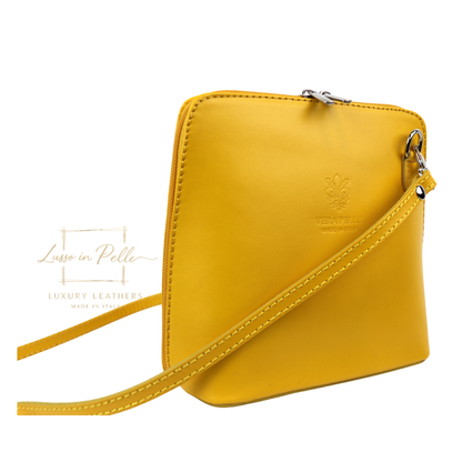 Ella Small Leather Crossbody Bag - Elegant Women's Handbag