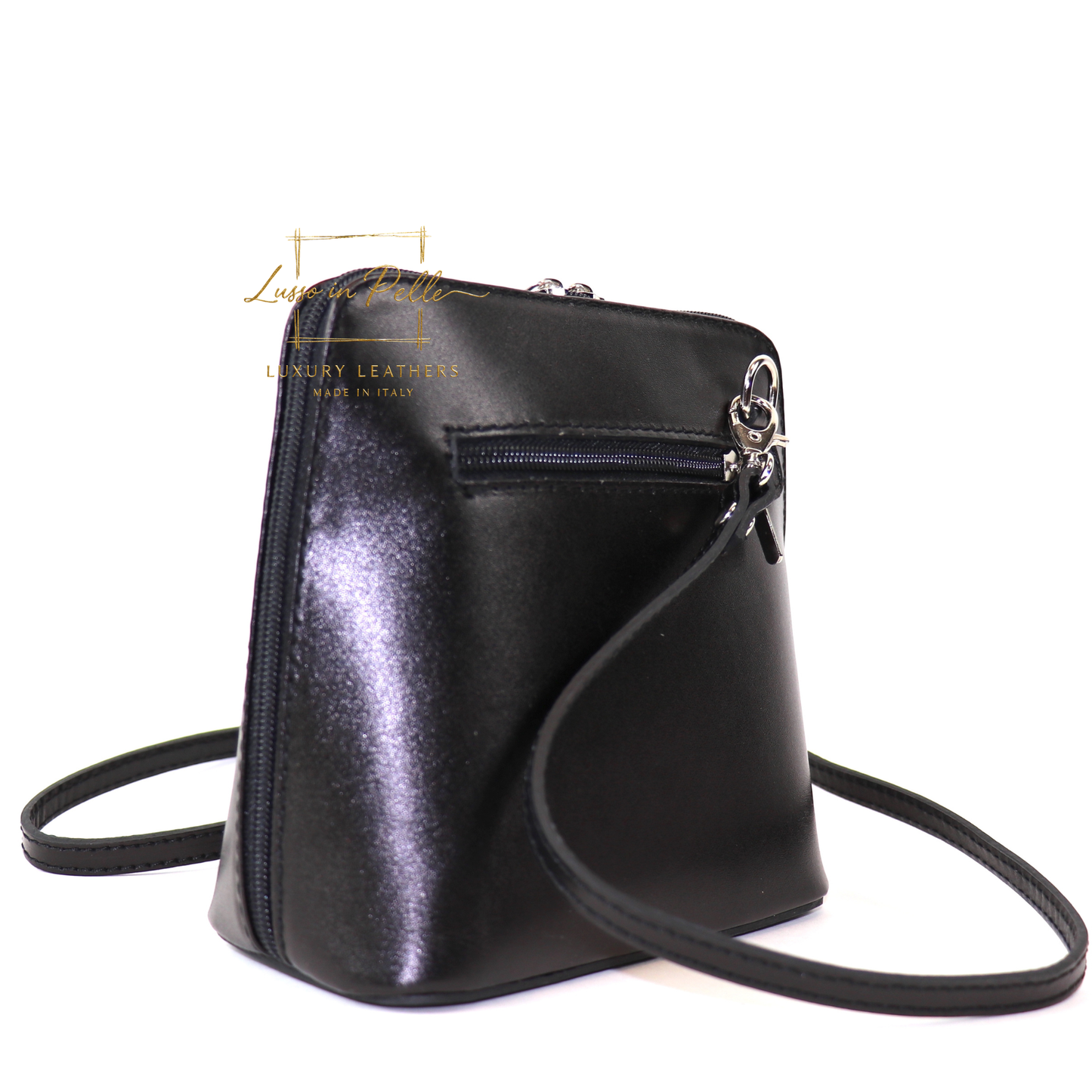 Ella Small Leather Crossbody Bag - Elegant Women's Handbag