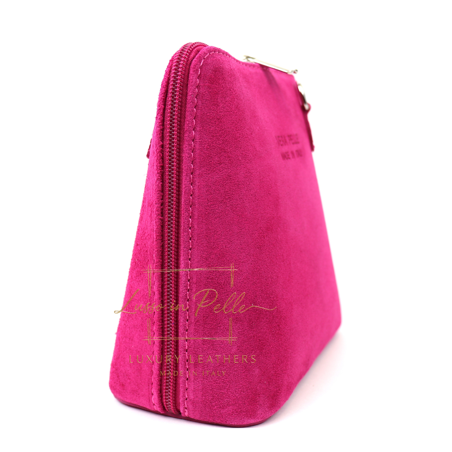 Ella Small Square Suede Crossbody Bag with Detachable Straps