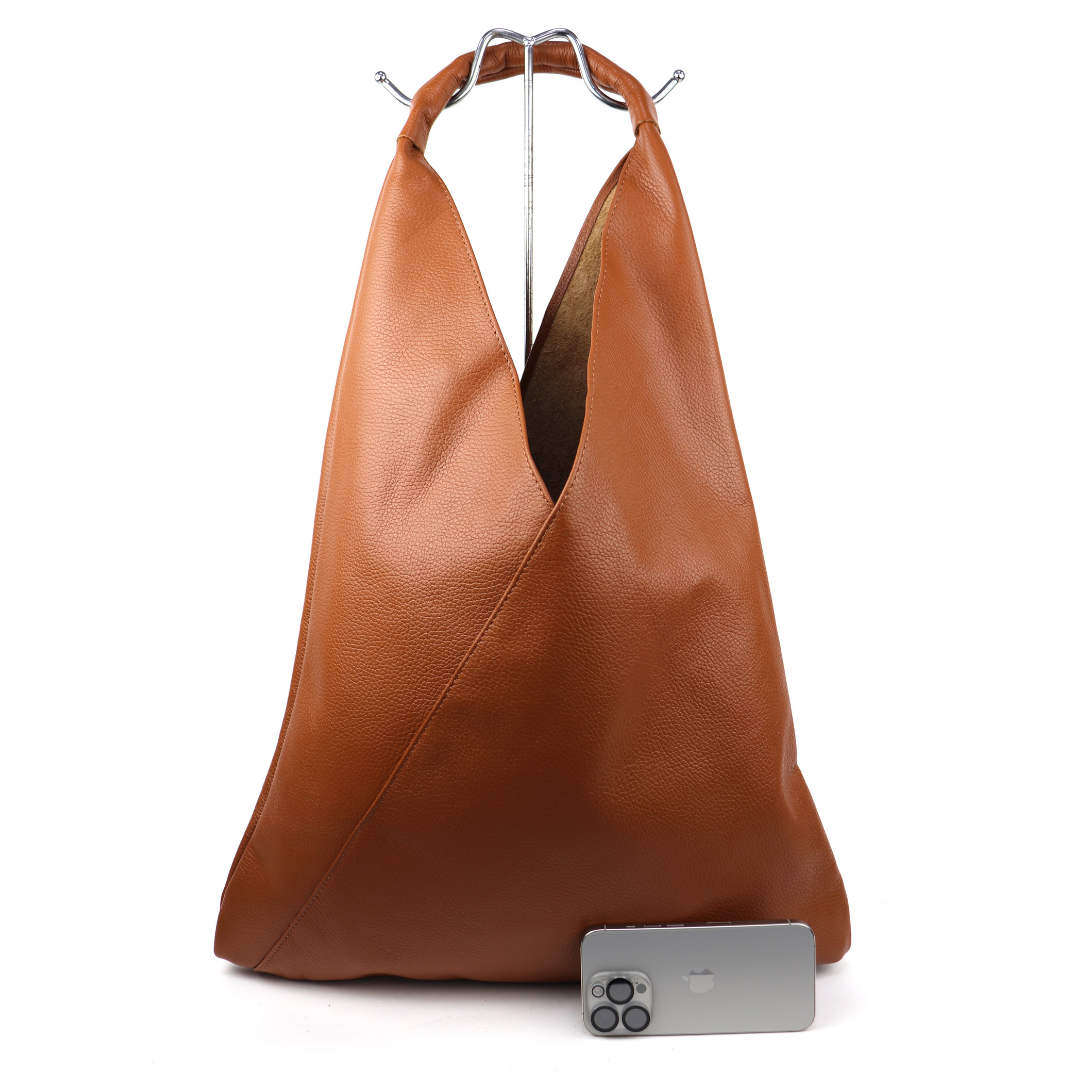 Genuine Leather Hobo Bag Everyday Practical Leather Tote Bag