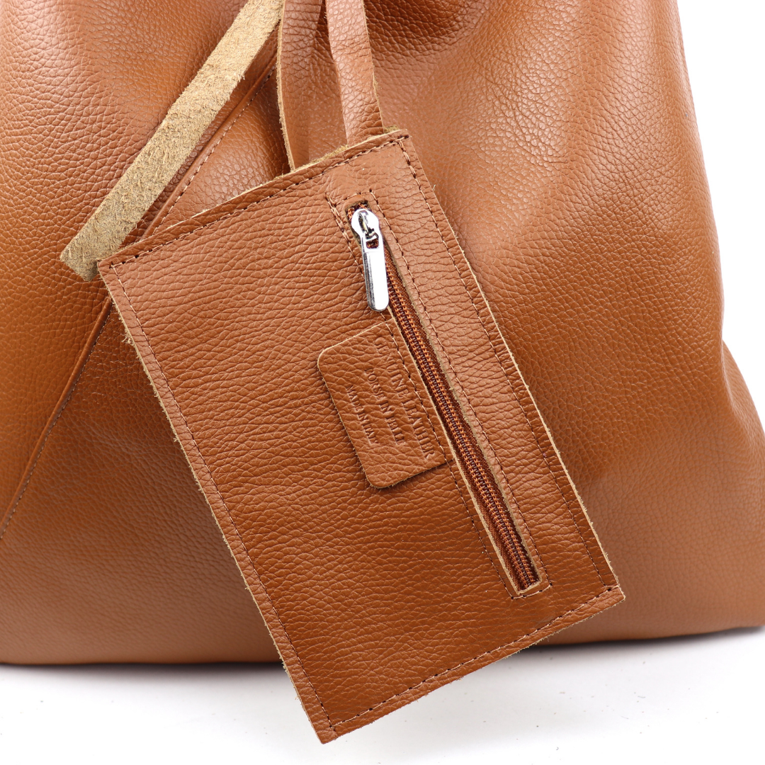 Genuine Leather Hobo Bag Everyday Practical Leather Tote Bag