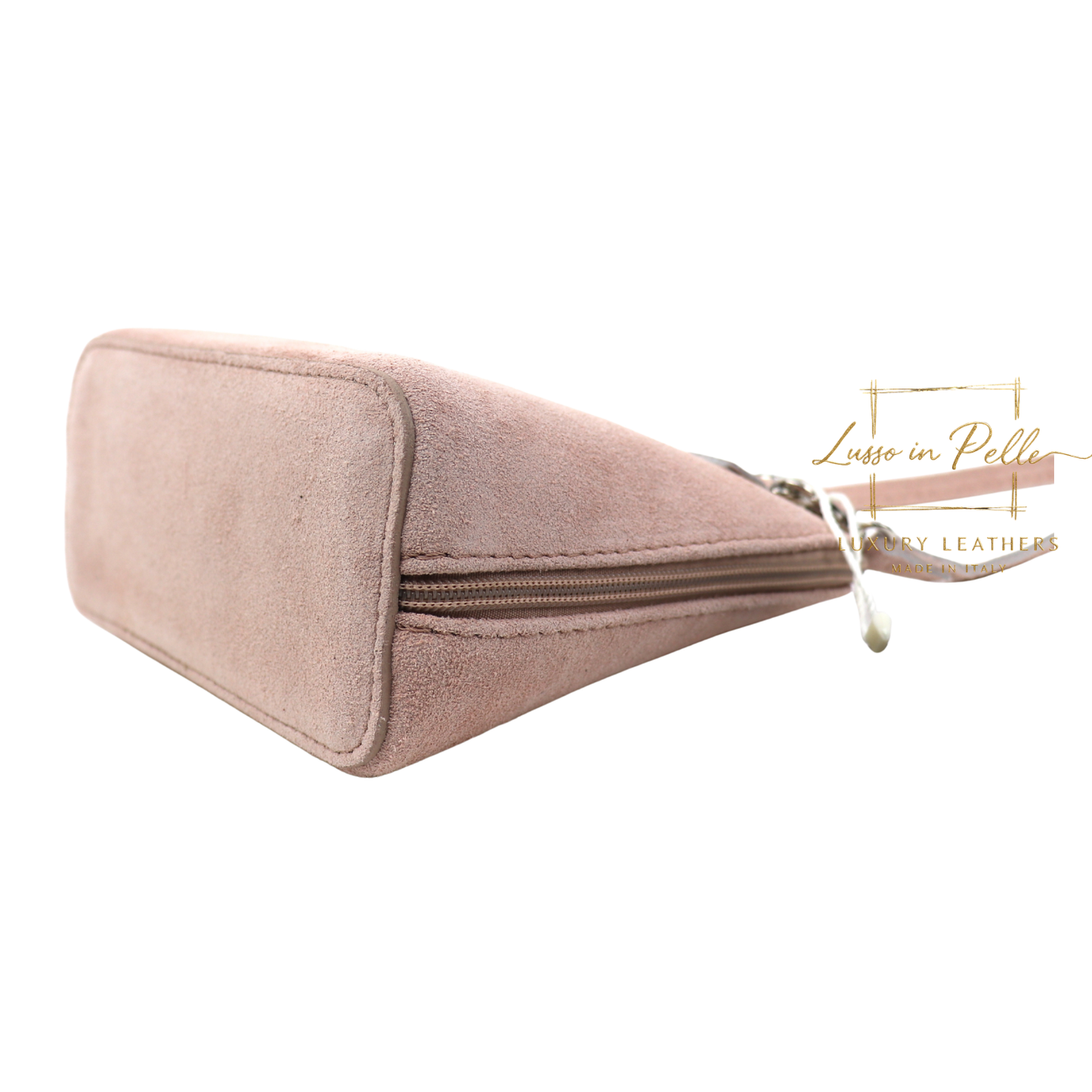 Ella Small Square Suede Crossbody Bag with Detachable Straps
