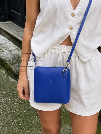 Ella Small Leather Crossbody Bag - Elegant Women's Handbag
