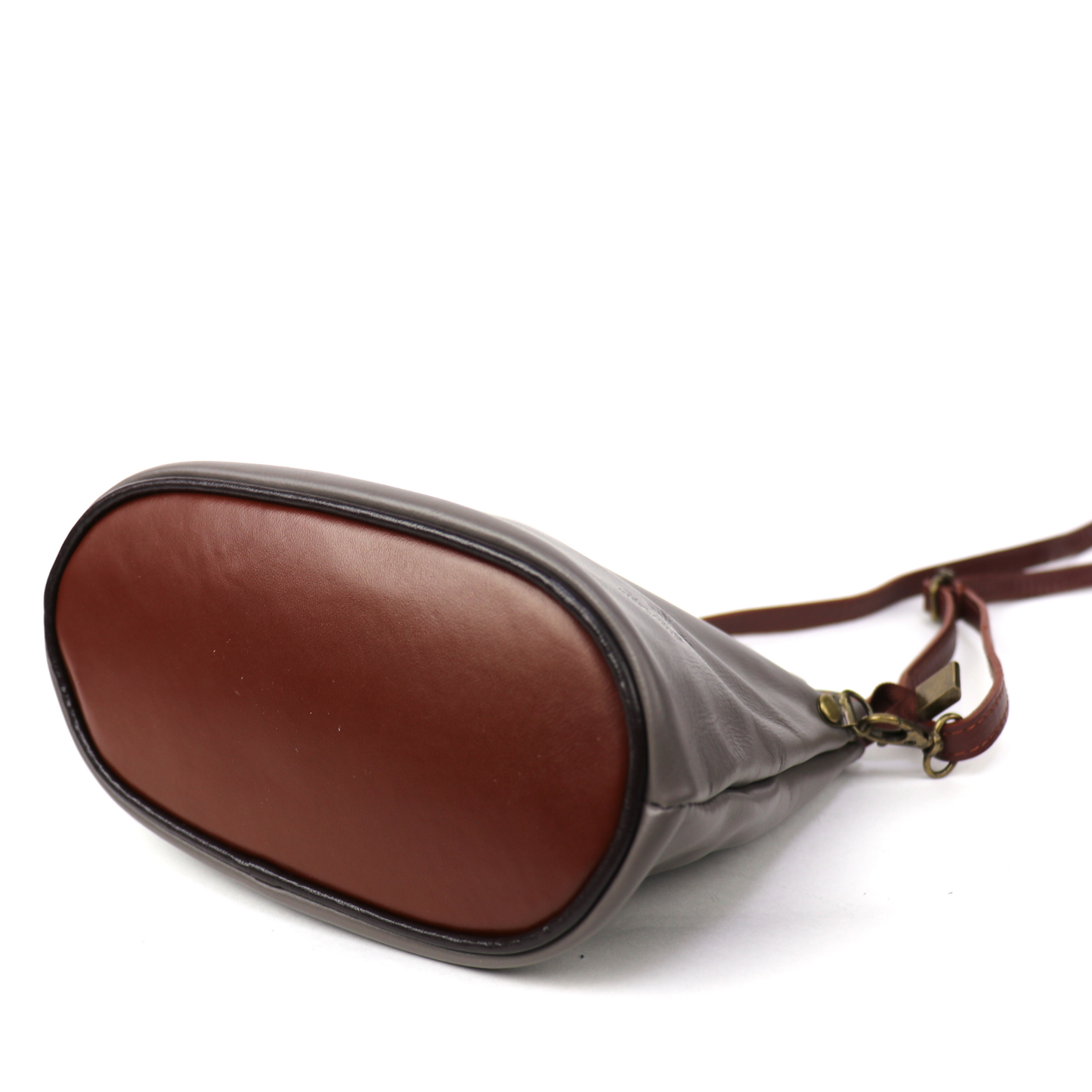 Vera Pelle Leather Crossbody Bag
