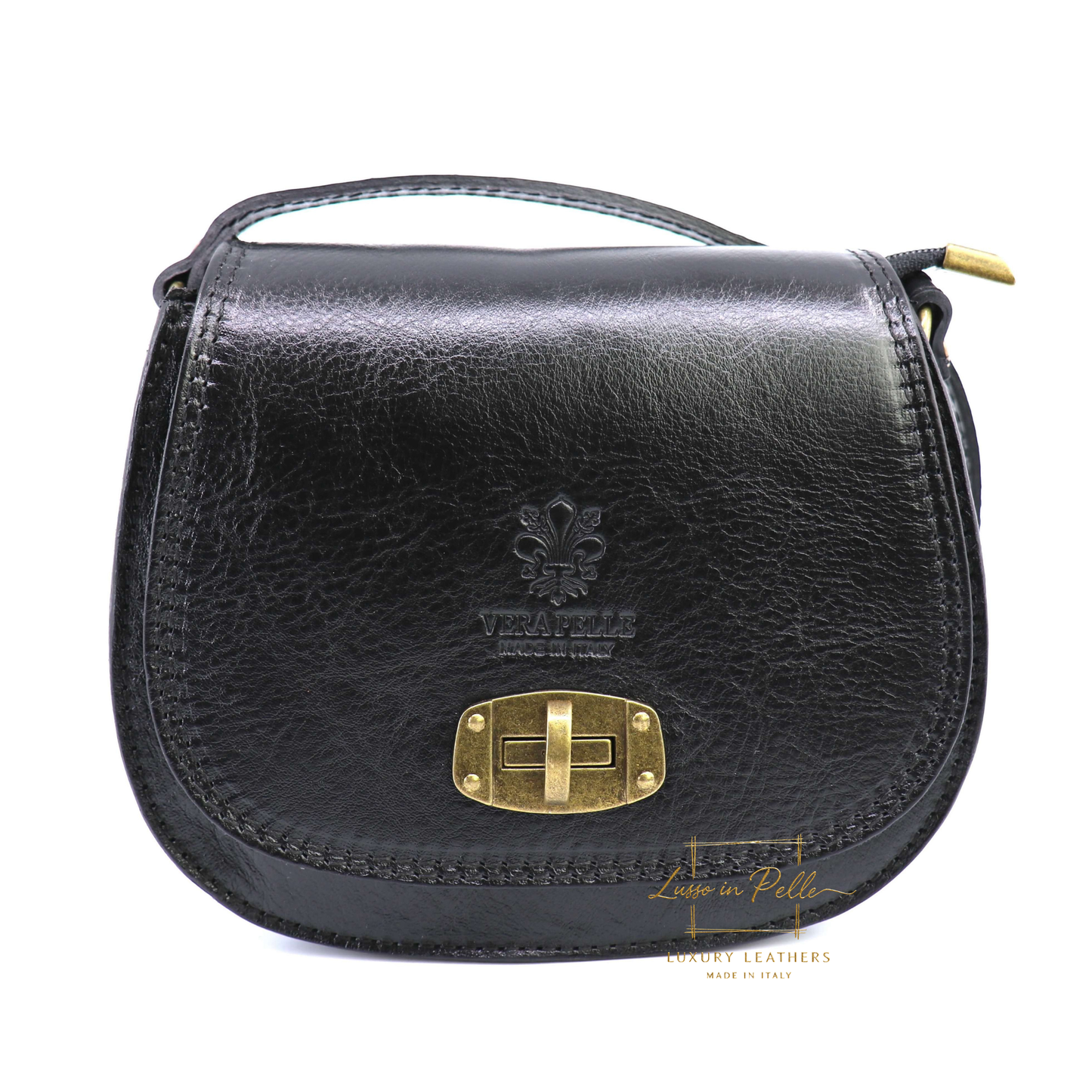 Cora Vintage Small Leather Crossbody Bag