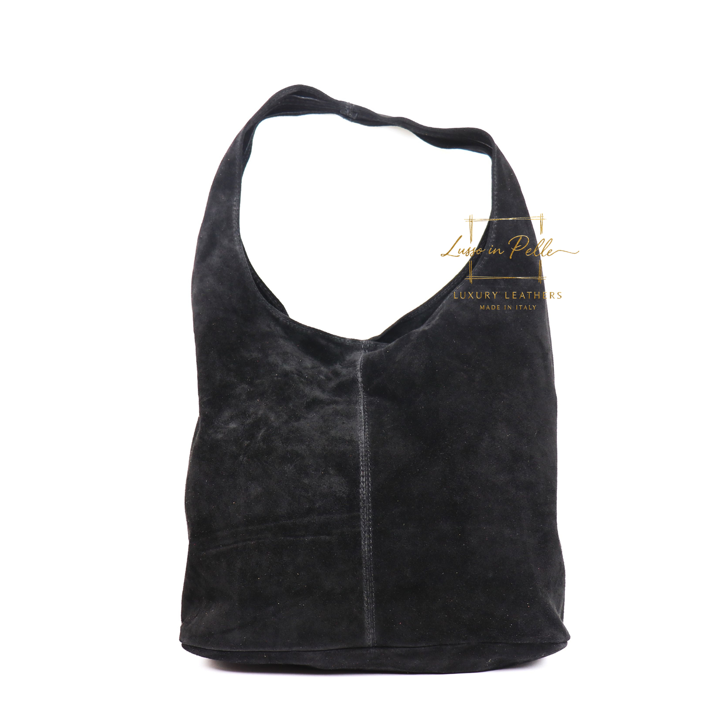 Cali Genuine Suede Hobo Slouchy Shoulder Bag