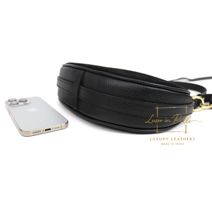 Small Half Moon Shoulder/ Crossbody Bag