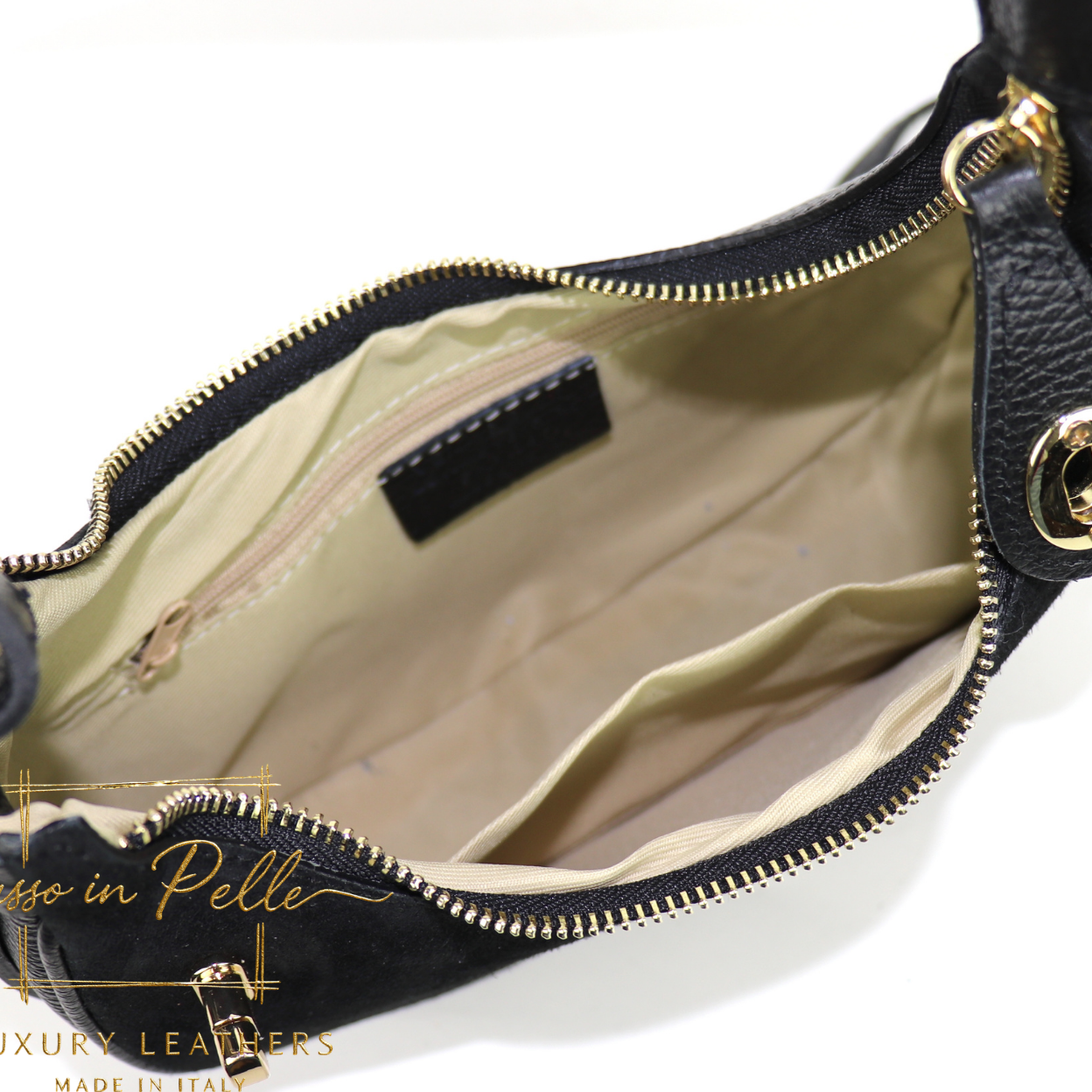 Small Half Moon Shoulder/ Crossbody Bag