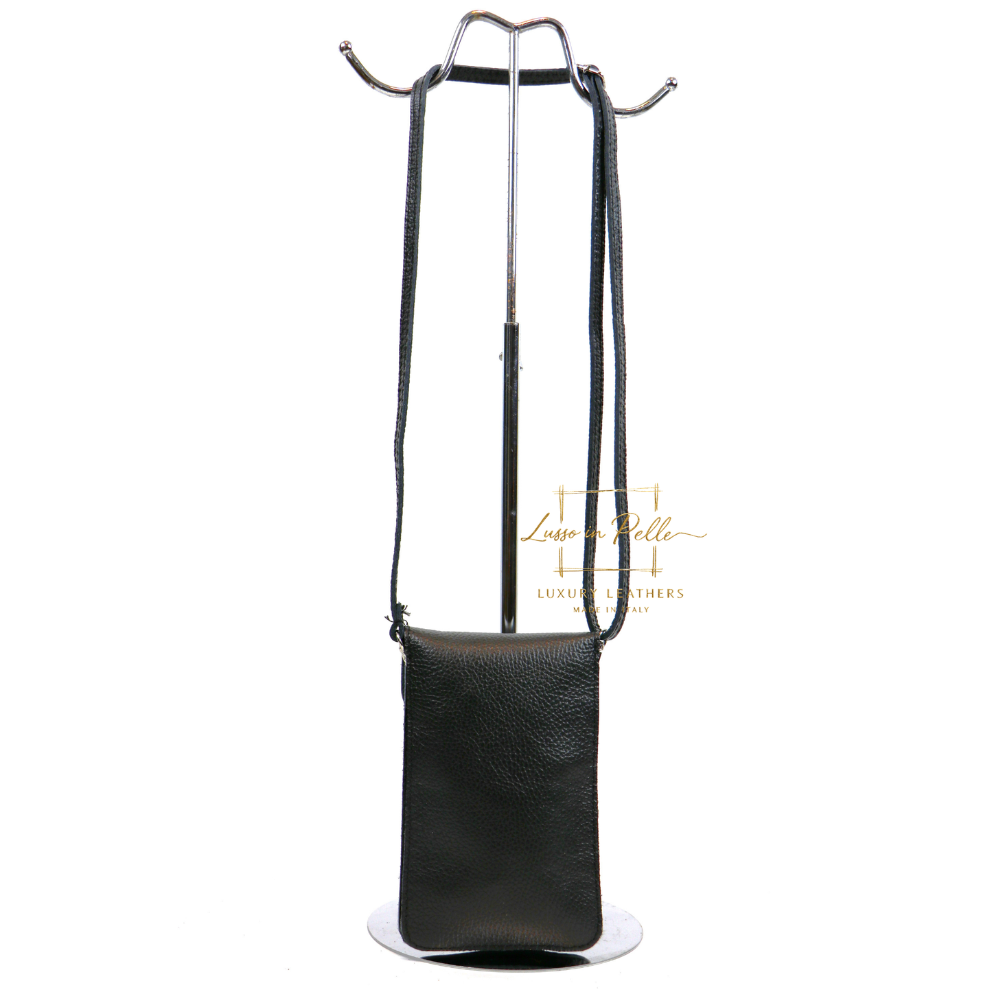 Minimalist Genuine Leather Crossbody Phone Bag