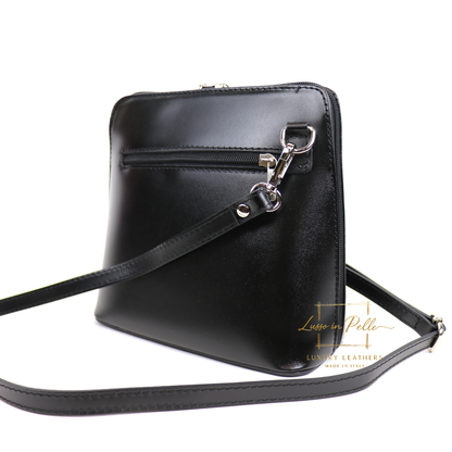 Ella Medium Leather Handbag with Detachable/Adjustable Straps