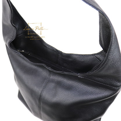 Cali Genuine Leather Hobo Bag Everyday Practical Leather Tote Bag