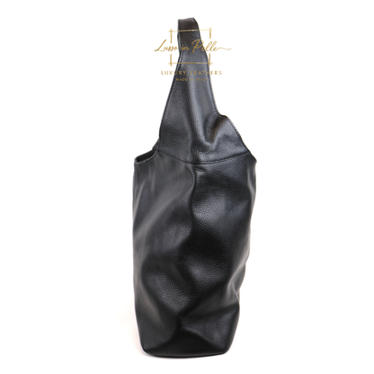 Cali Genuine Leather Hobo Bag Everyday Practical Leather Tote Bag
