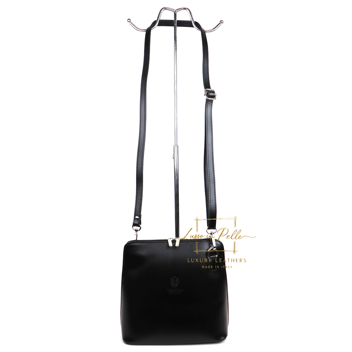 Ella Medium Leather Handbag with Detachable/Adjustable Straps