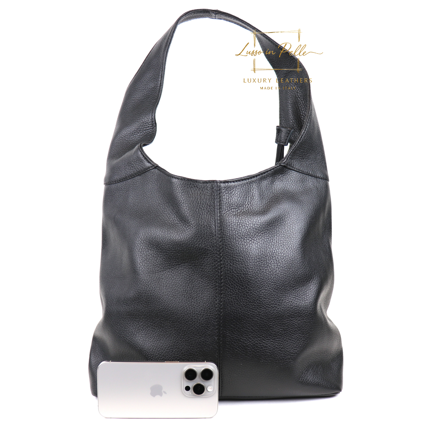 Cali Genuine Leather Hobo Bag Everyday Practical Leather Tote Bag