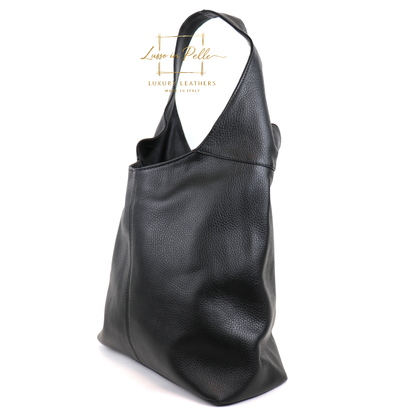 Cali Genuine Leather Hobo Bag Everyday Practical Leather Tote Bag