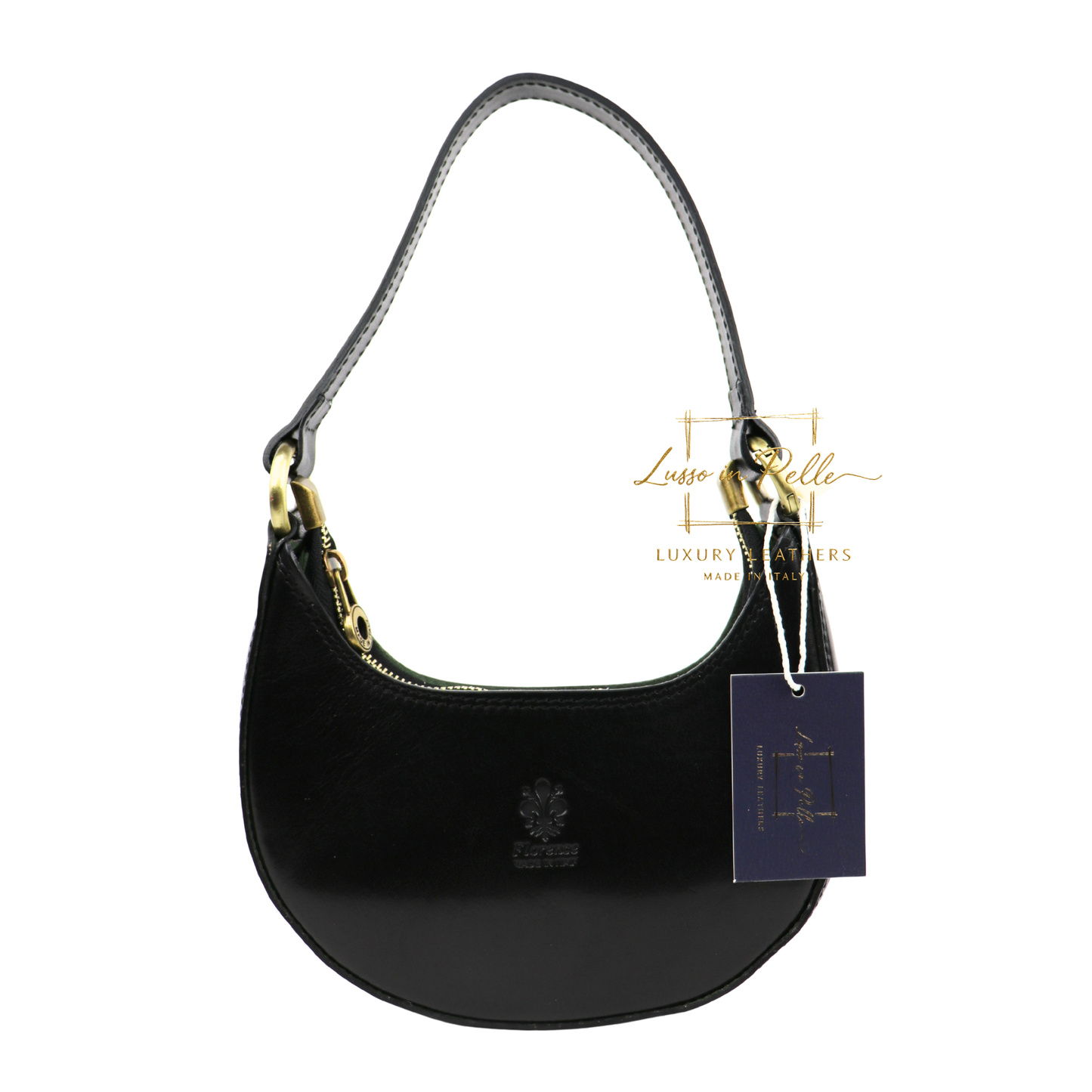 Small Structured Florence Shoulder Bag