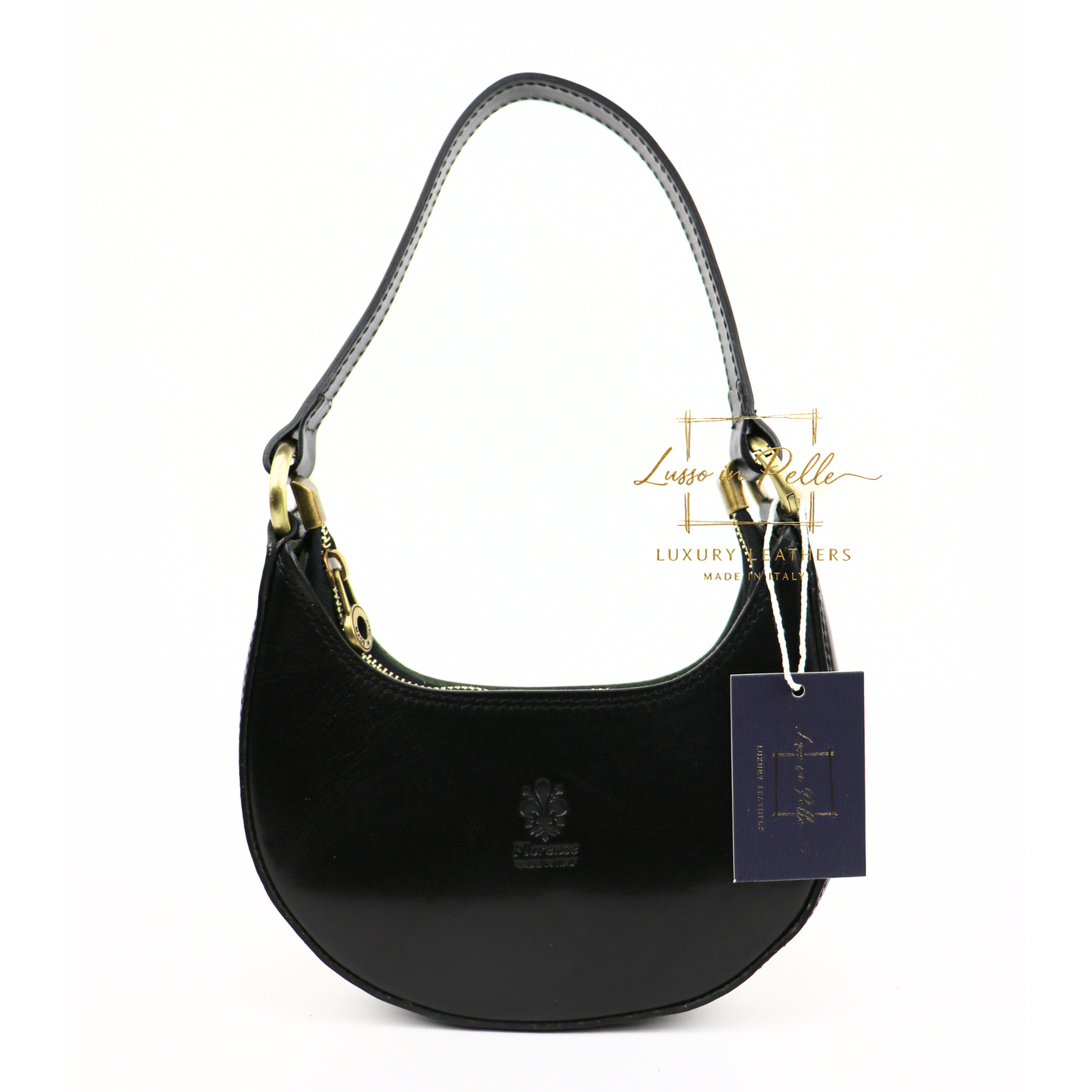 Small Structured Florence Shoulder Bag