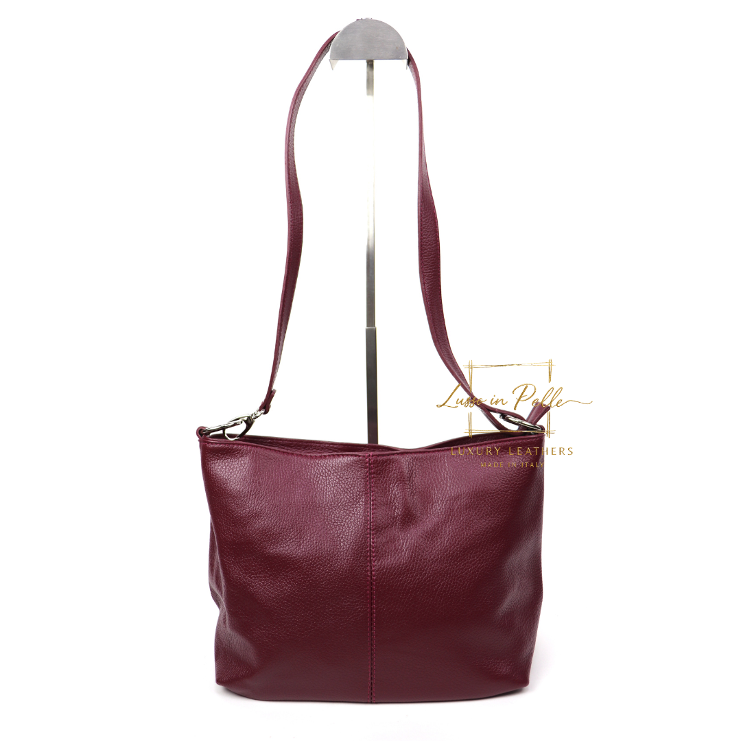Luna Italian Leather Shoulder & Crossbody Bag