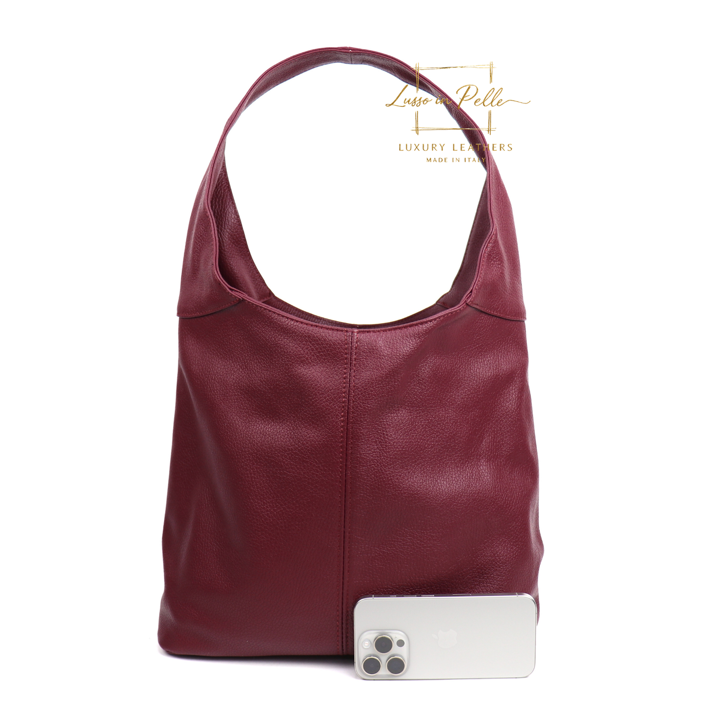Cali Genuine Leather Hobo Bag Everyday Practical Leather Tote Bag
