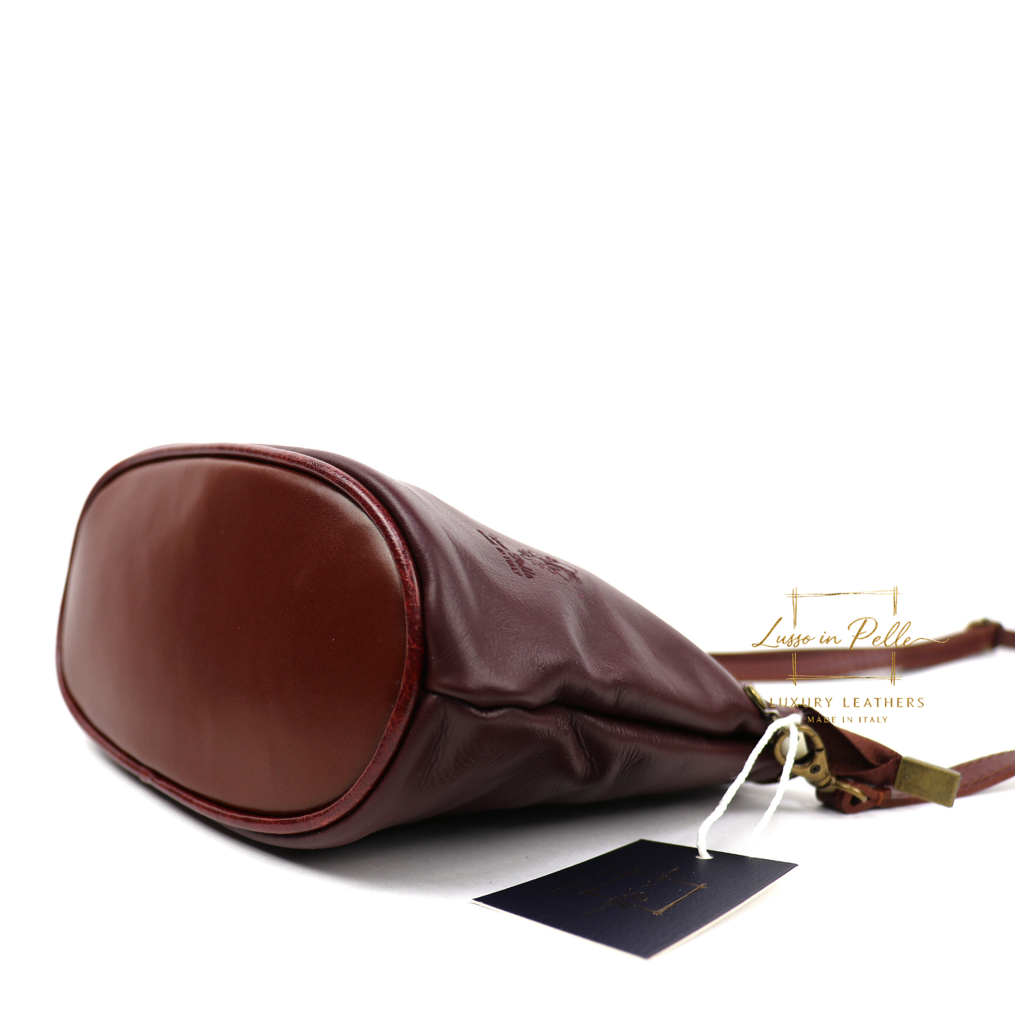 Vera Pelle Leather Crossbody Bag