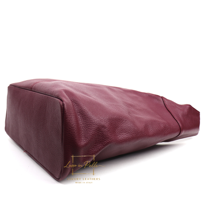 Cali Genuine Leather Hobo Bag Everyday Practical Leather Tote Bag