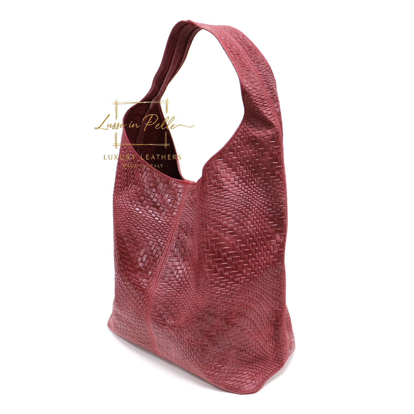 Aurora Quilted Suede Hobo Bag