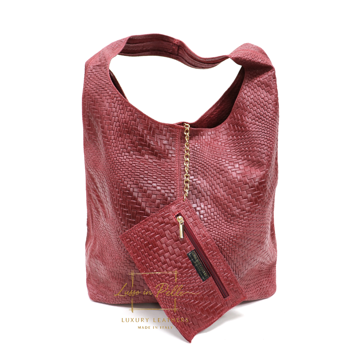 Aurora Quilted Suede Hobo Bag