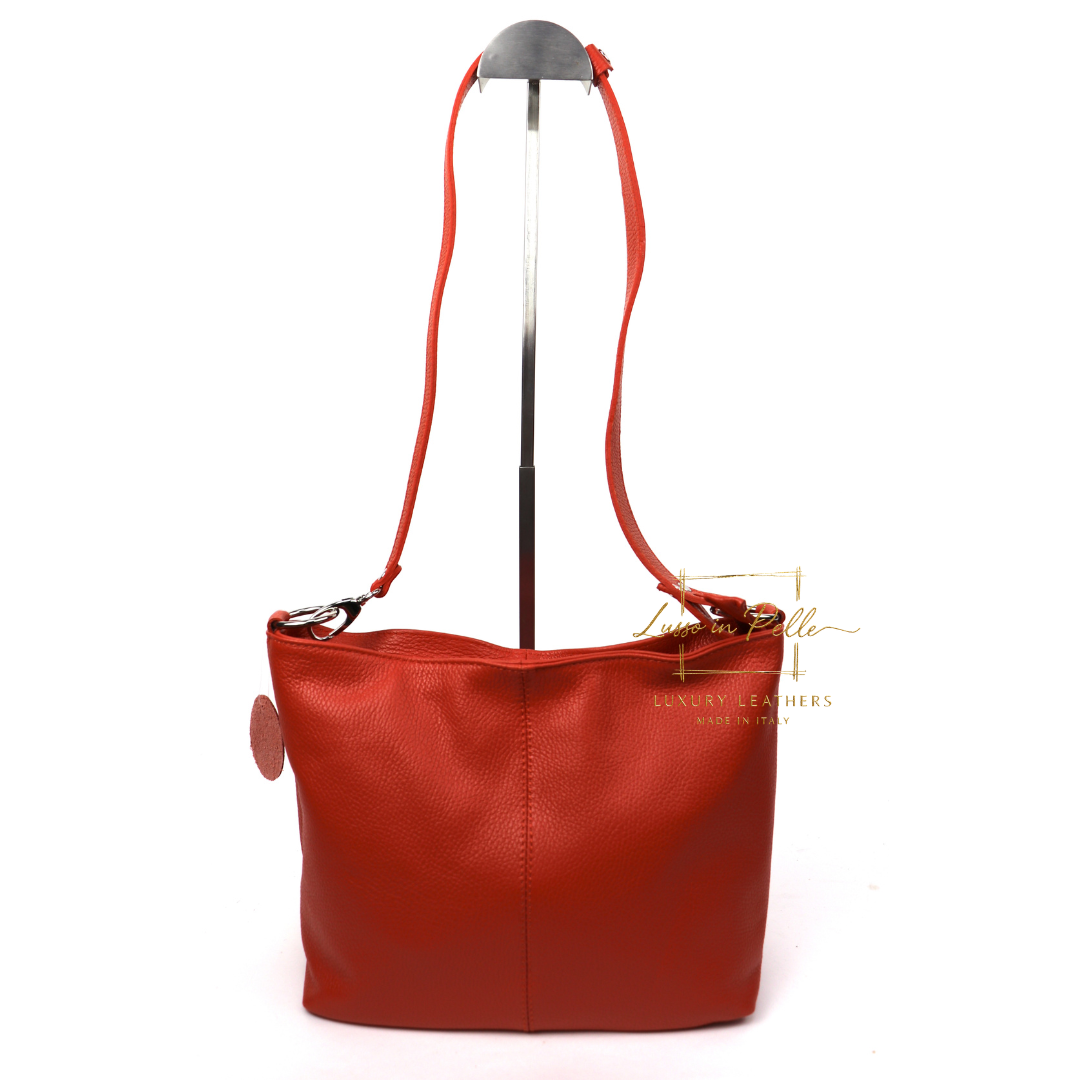 Luna Italian Leather Shoulder & Crossbody Bag