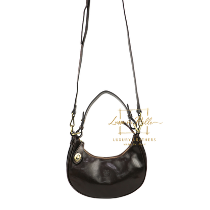 Florence Leather Shoulder/Crossbody Bag with Detachable and Adjustable Straps