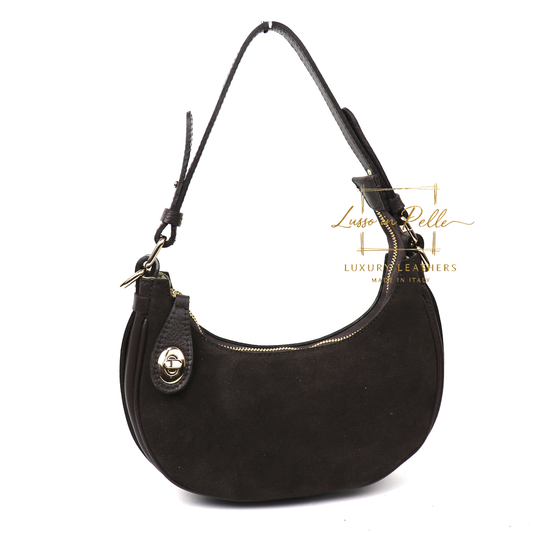 Small Half Moon Shoulder/ Crossbody Bag