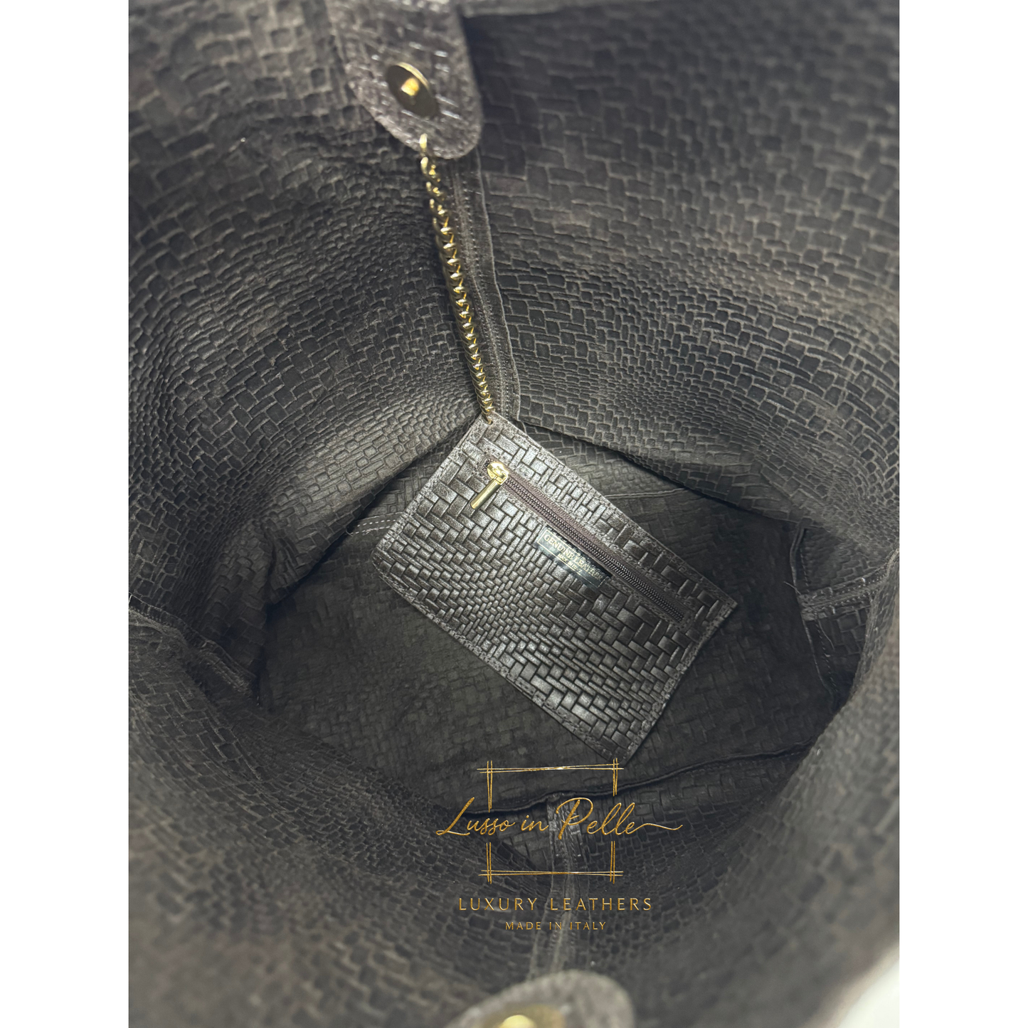 Aurora Quilted Suede Hobo Bag