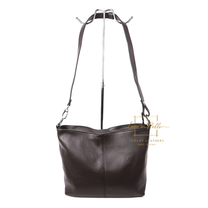 Luna Italian Leather Shoulder & Crossbody Bag