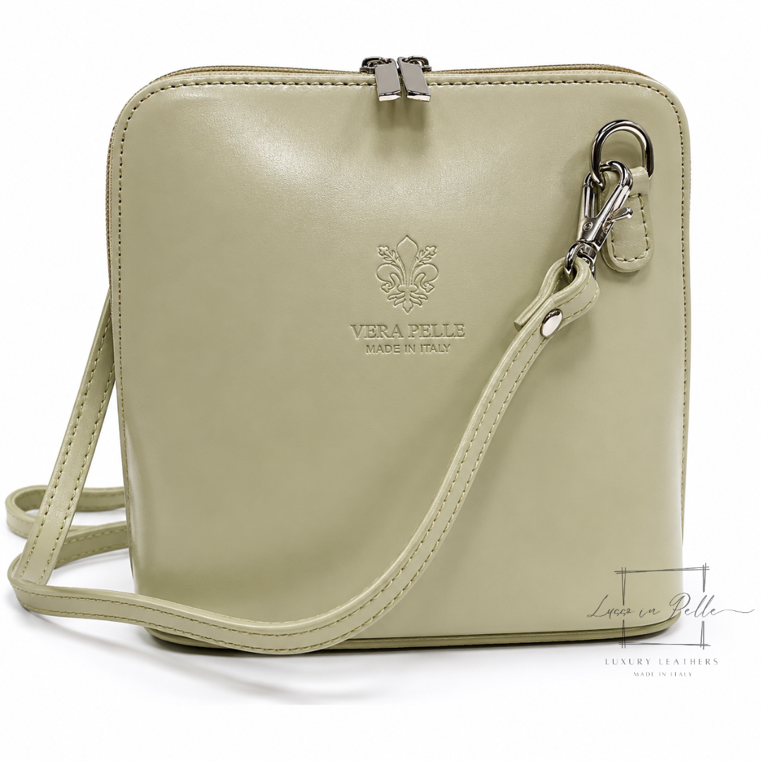 Ella Small Leather Crossbody Bag - Elegant Women's Handbag