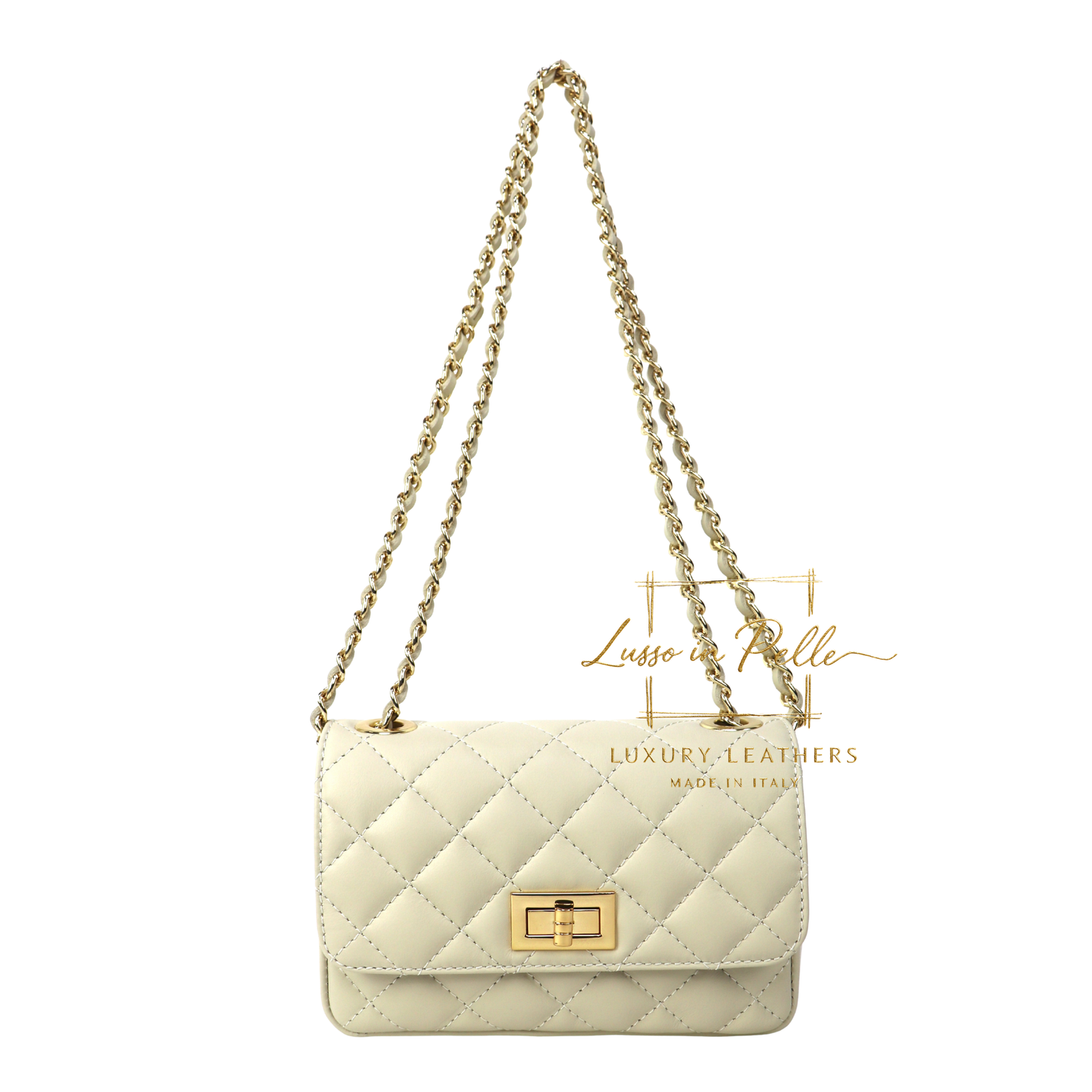 Small Quilted Italian Leather Handbag (Copy)