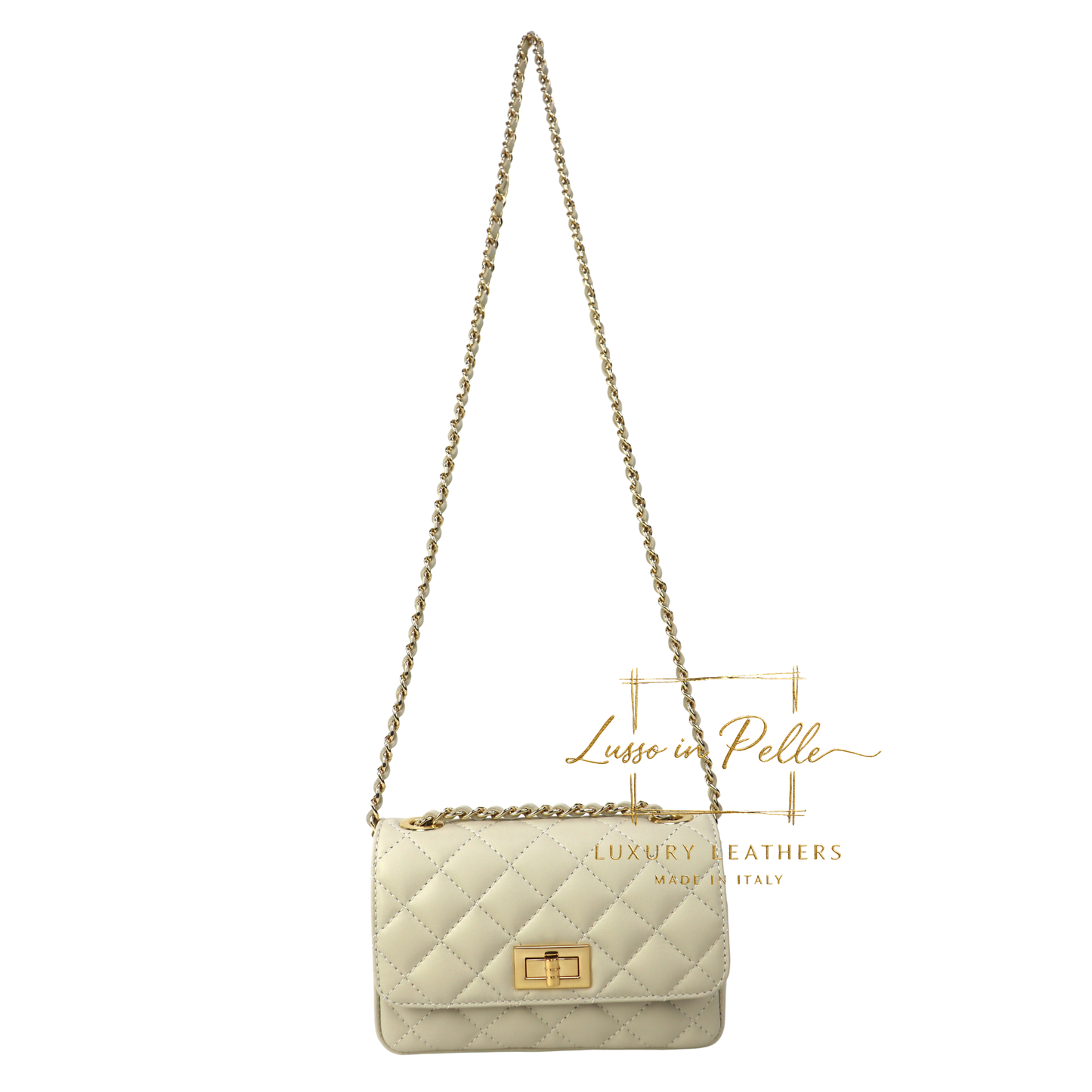 Small Quilted Italian Leather Handbag (Copy)