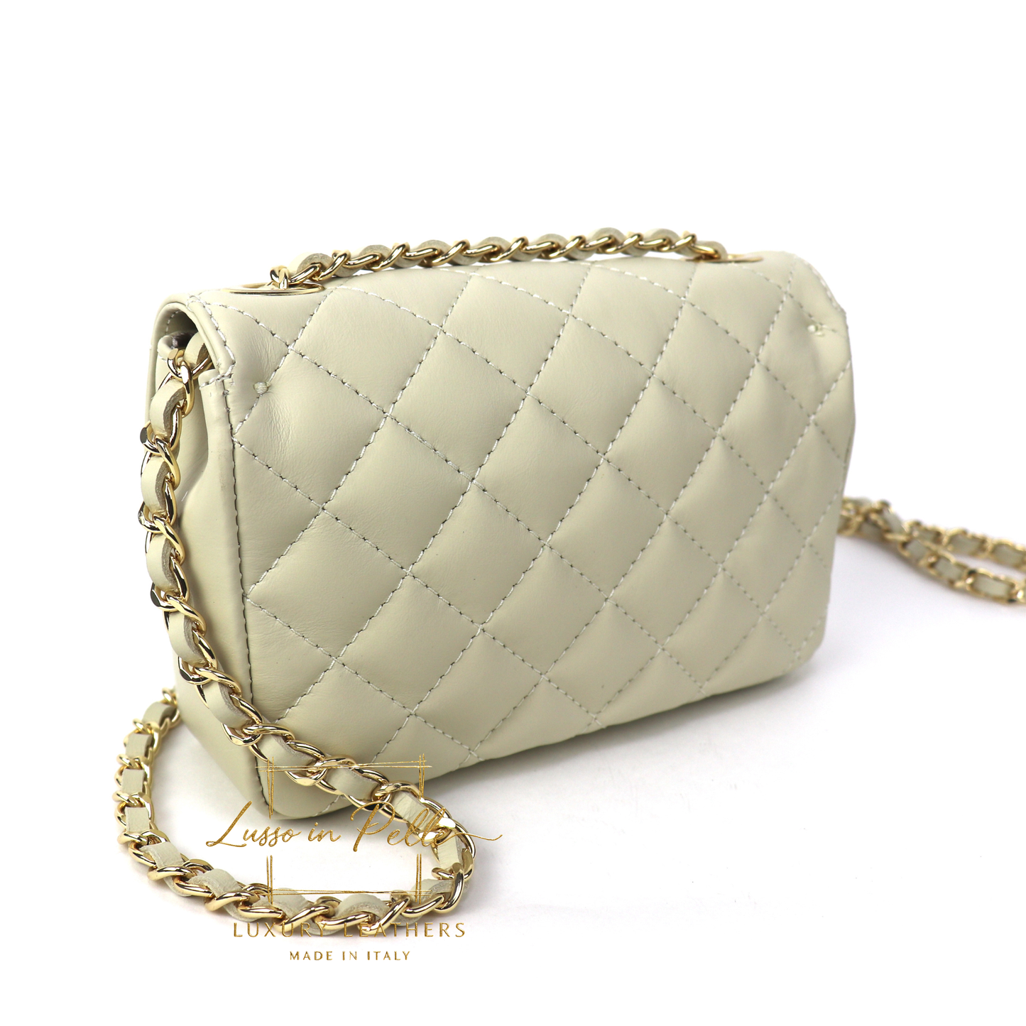 Small Quilted Italian Leather Handbag (Copy)