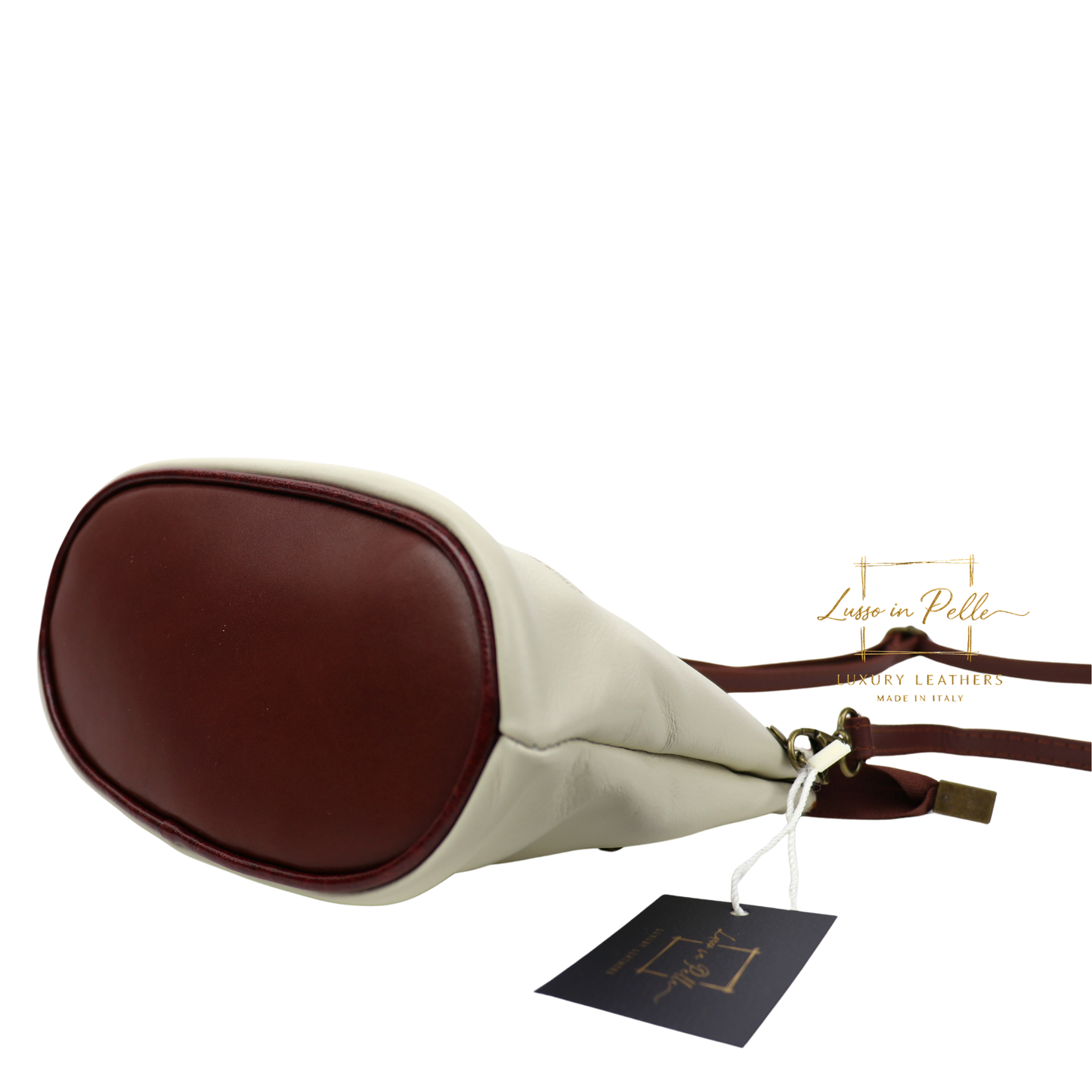 Vera Pelle Leather Crossbody Bag