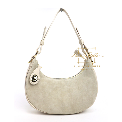 Small Half Moon Shoulder/ Crossbody Bag