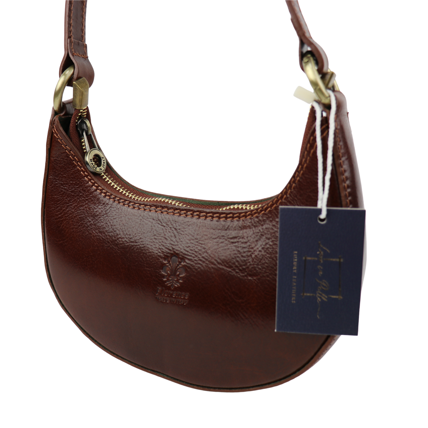 Small Structured Florence Shoulder Bag